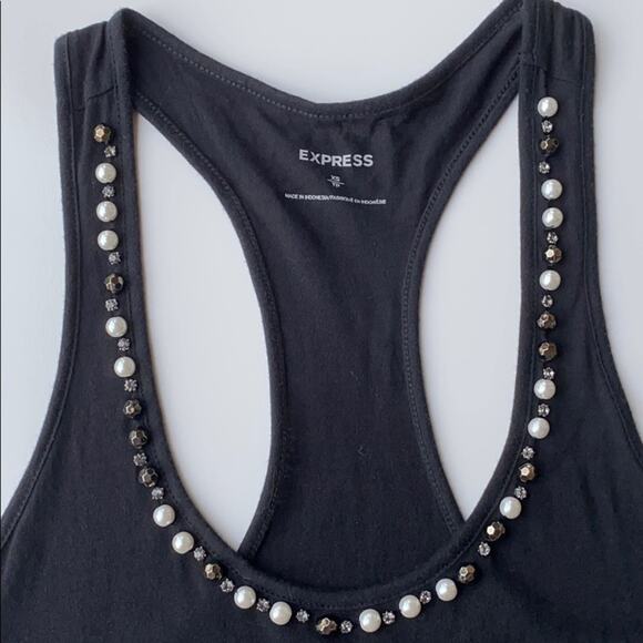 Express Racer Back Top Beaded size XS. - Picture 6 of 6